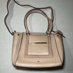 Milli Millu (DeMellier) London Stockholm Shoulder bag in pale pink / beige